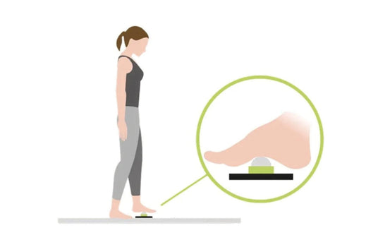 Anwendung Einfache Fußmassage